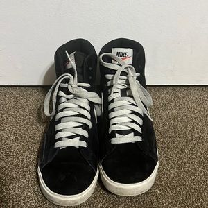 Blazer Mid Vintage Suede 'Black'